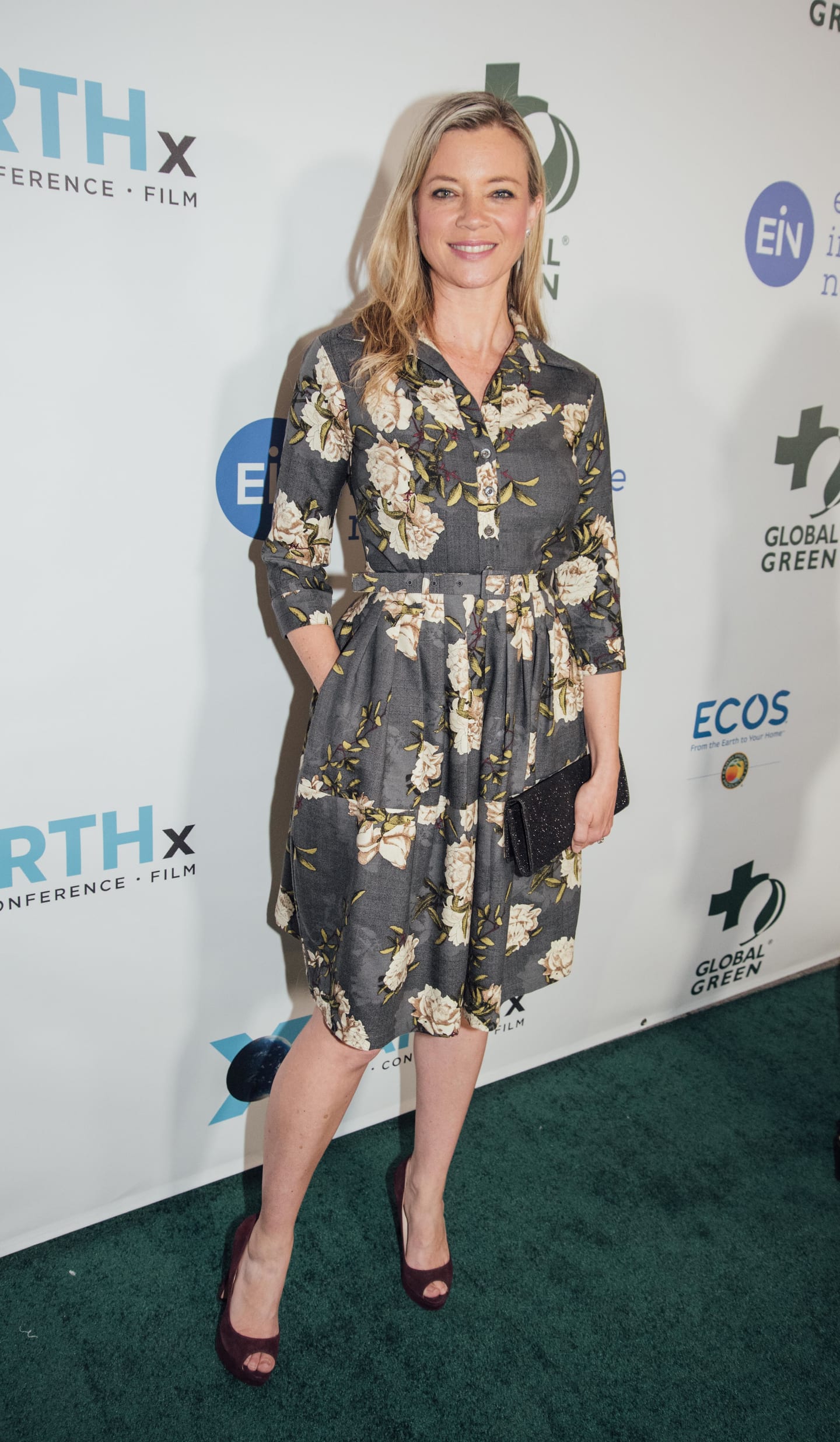 A guest on the green carpet at the 15th annual Global Green pre-Oscar gala at NeueHouse Hollywood