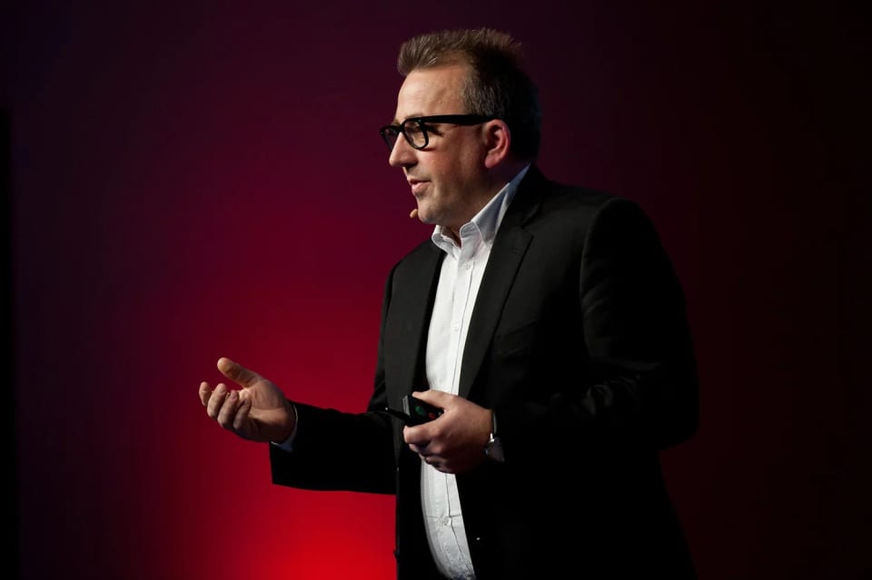 Keynote session at a Havas Media conference in Century City