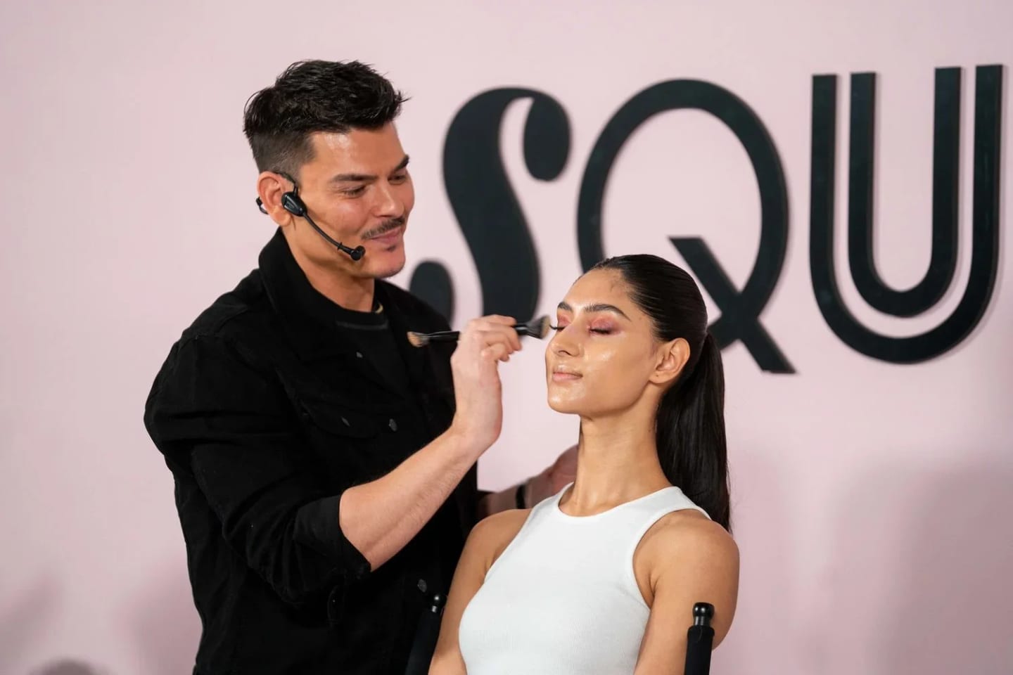 Sephora and Makeup By Mario product activation event in Hollywood